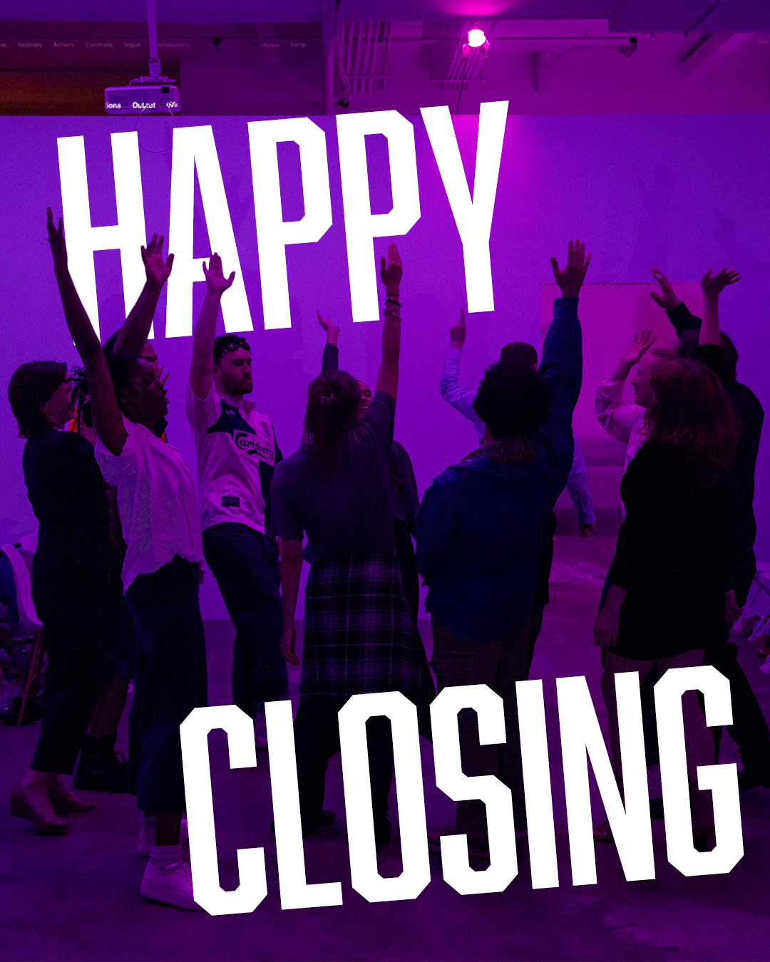 An instagram story made to boost ticket sales.