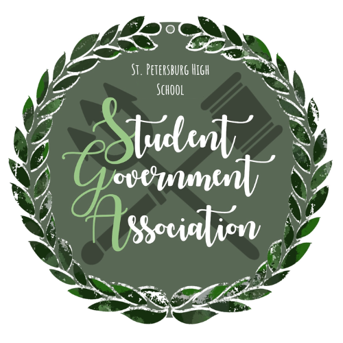 A logo and shirt design for my high school's Student Government Association.